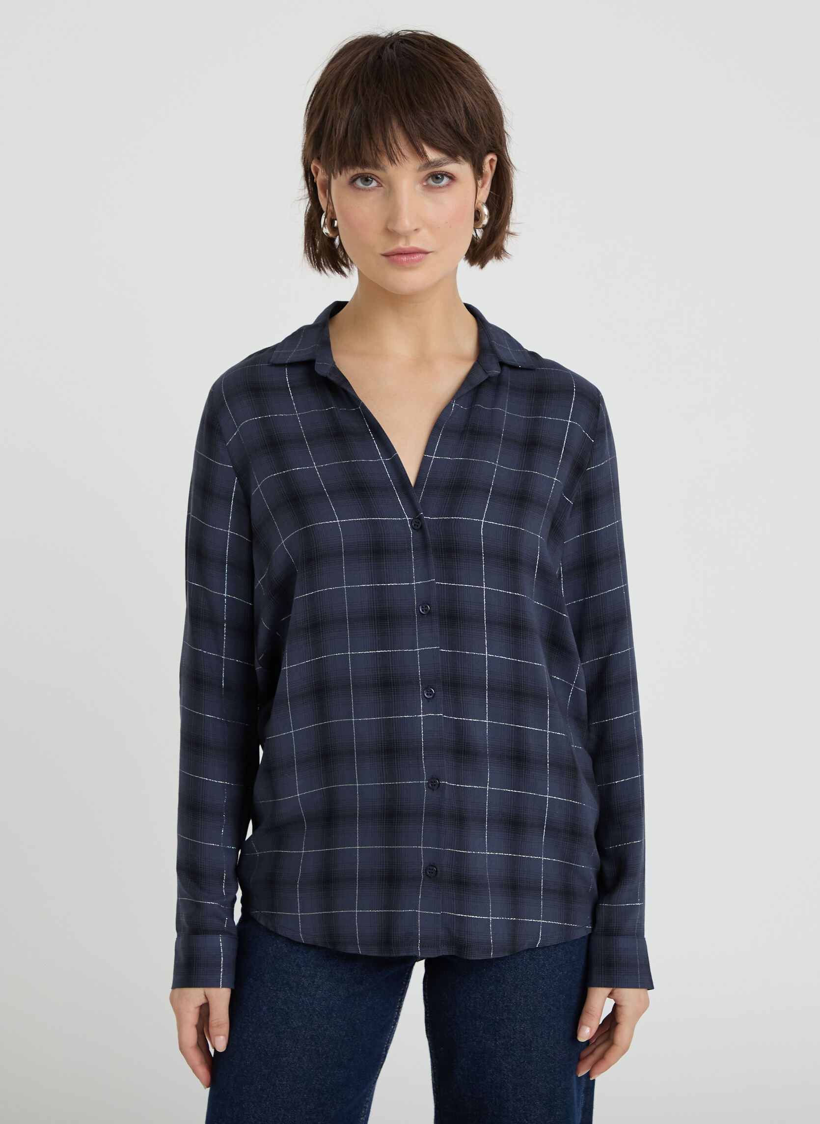 Chemises CHECARNOUVO femme bleu Cache Cache Chemises CHECARNOUVO femme bleu Bleu foncé