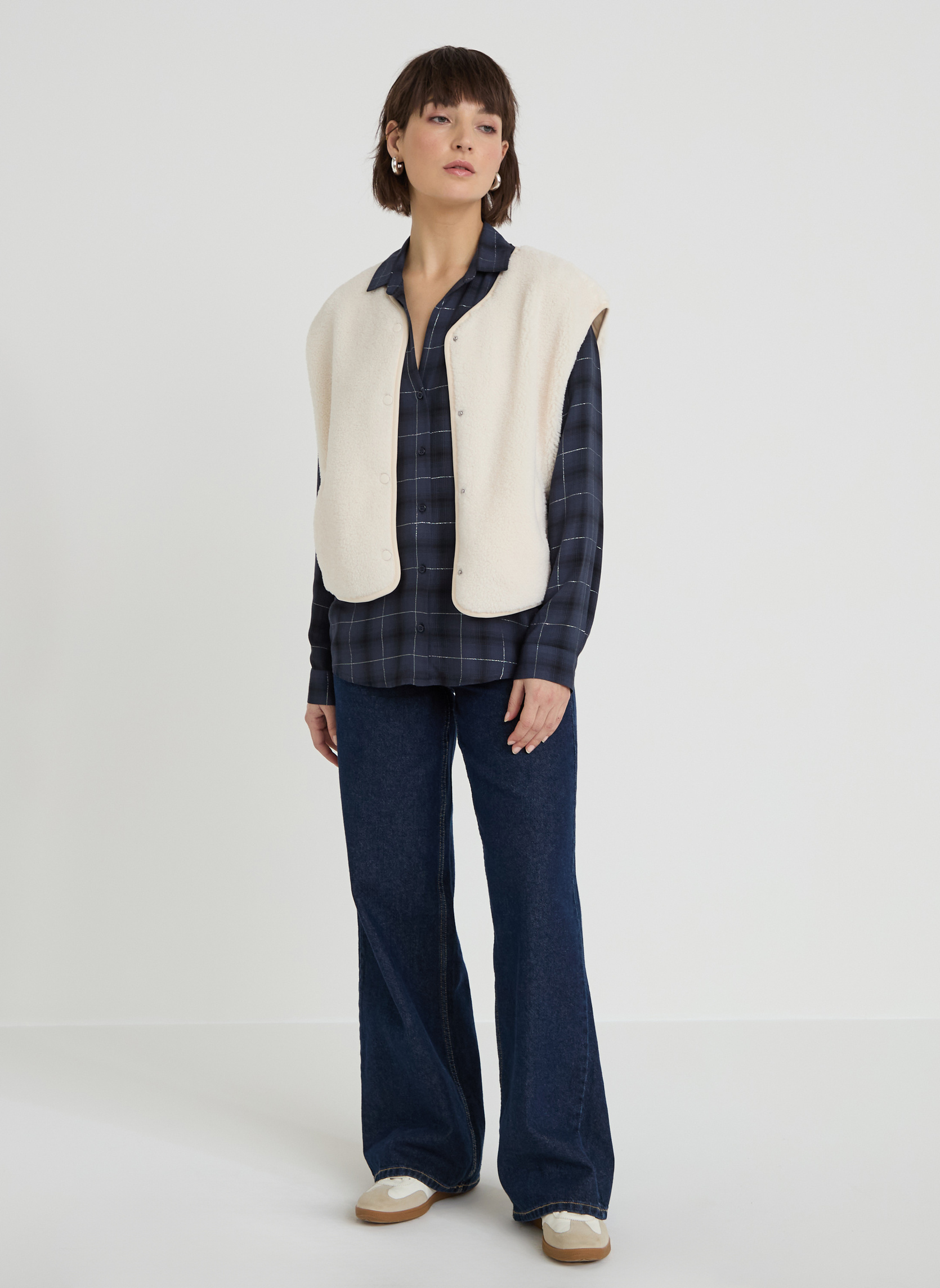 Chemises CHECARNOUVO femme bleu Cache Cache Chemises CHECARNOUVO femme bleu Bleu foncé