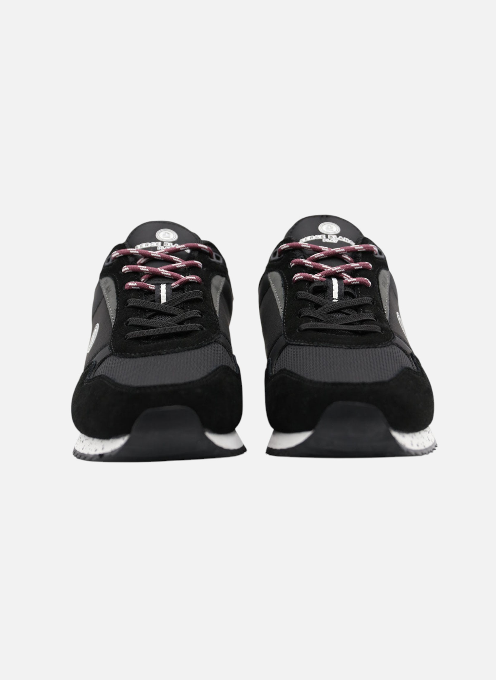Baskets basses Chamonix homme noir Serge Blanco Baskets basses Chamonix homme noir Noir
