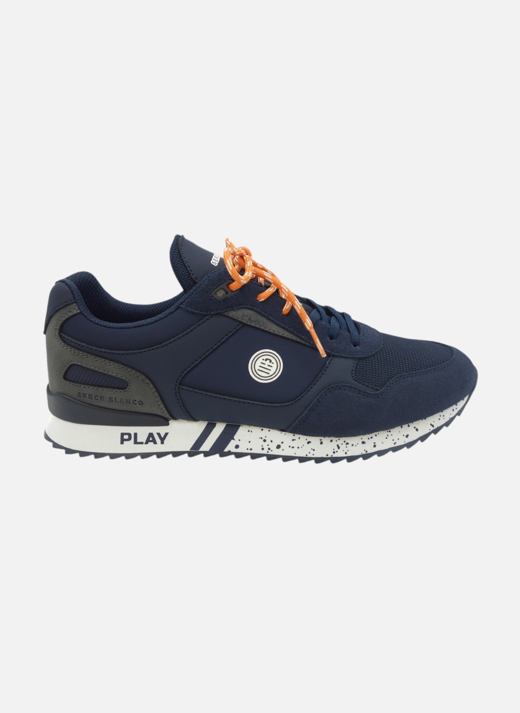 Baskets basses Chamonix homme bleu Serge Blanco Baskets basses Chamonix homme bleu Bleu foncé