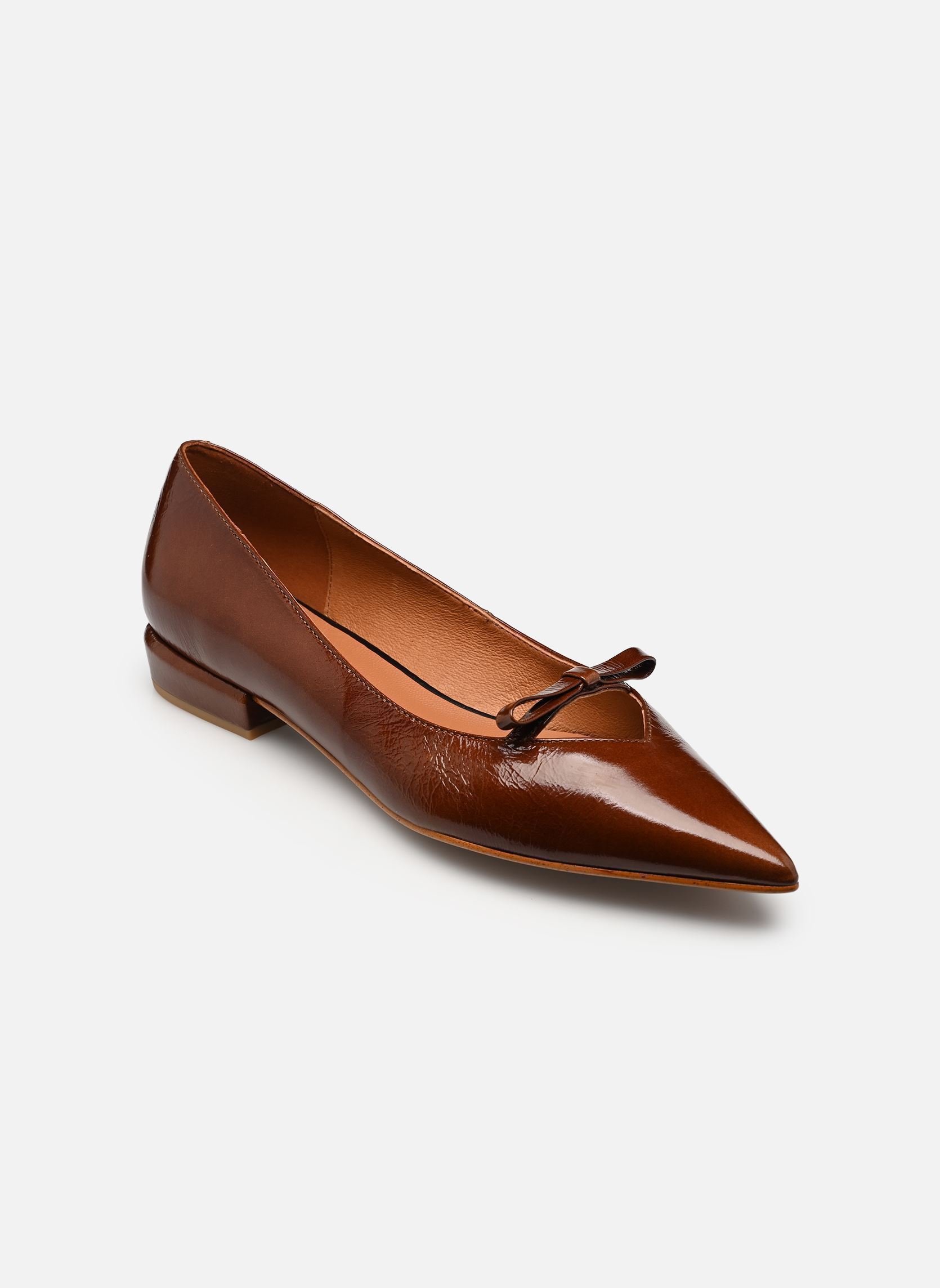 Ballerines classiques Ata femme marron Georgia Rose Ballerines classiques Ata femme marron CHOCOLAT