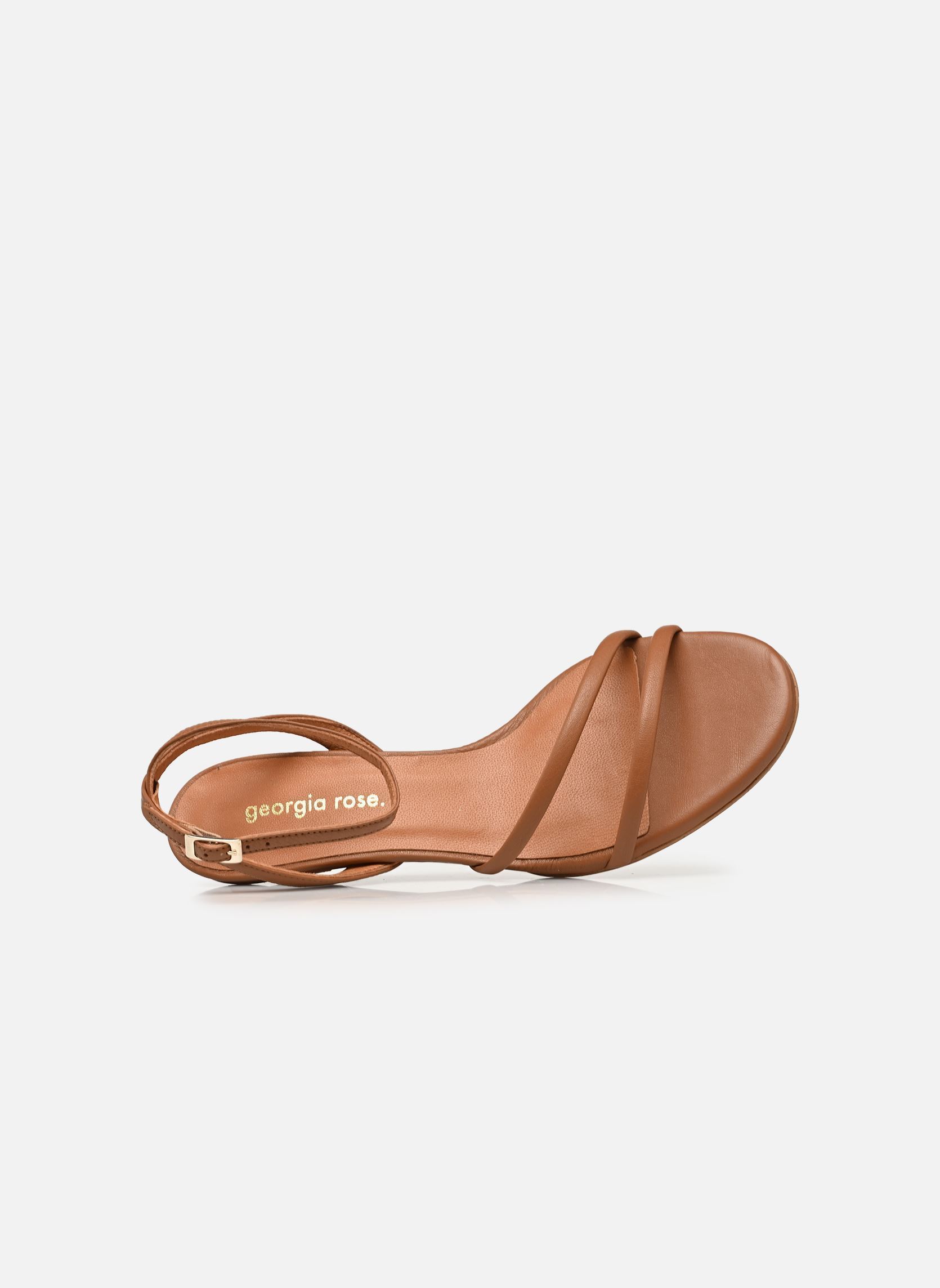 Sandales Alca femme marron Georgia Rose Sandales Alca femme marron COGNAC