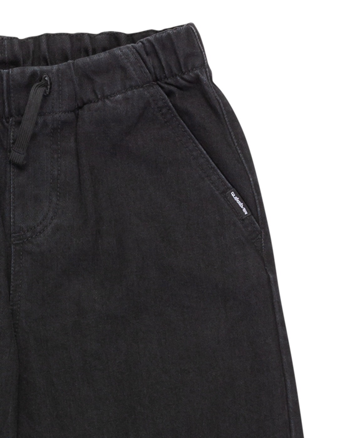 Jeans droits The Foam Denim garçon noir Quiksilver Jeans droits The Foam Denim garçon noir Noir