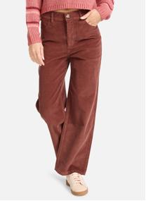 Pantalons droit Be Free Cord femme jaune