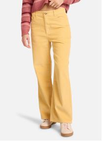 Pantalons droit Be Free Cord femme jaune