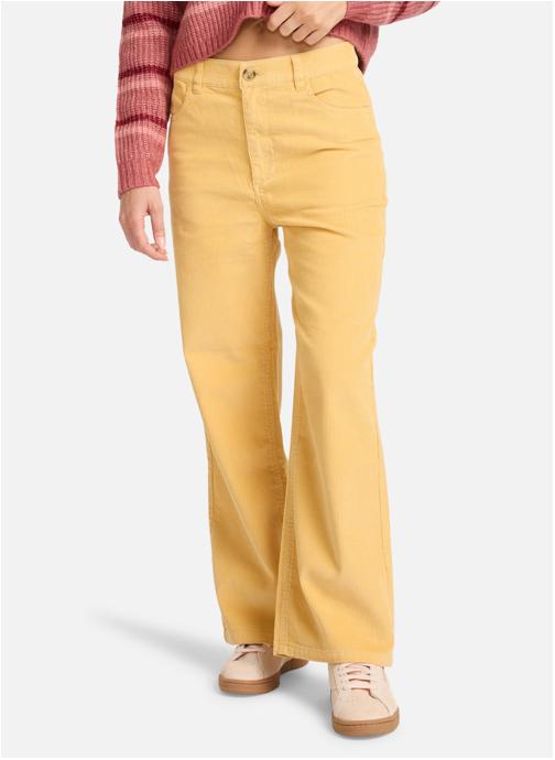 Billabong Pantalons droit Be Free Cord femme jaune