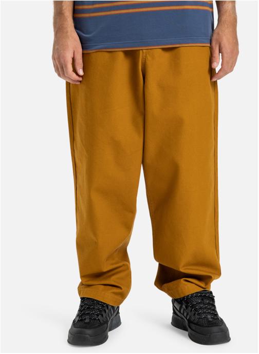 DC Shoes Pantalons droits Framed homme jaune