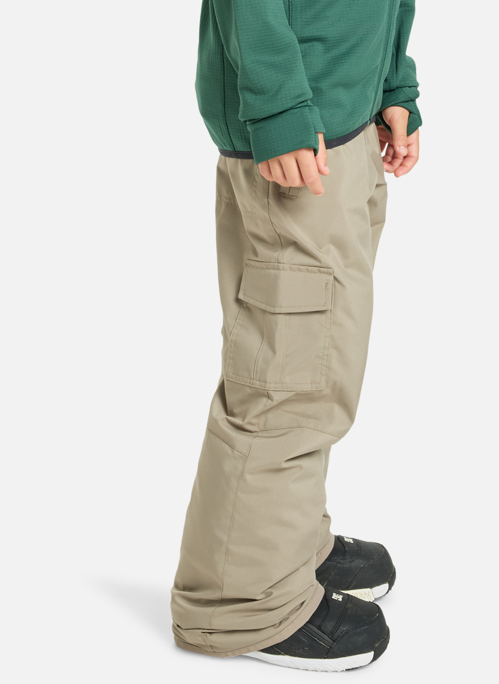 Pantalons Porter garçon marron Quiksilver Pantalons Porter garçon marron Taupe
