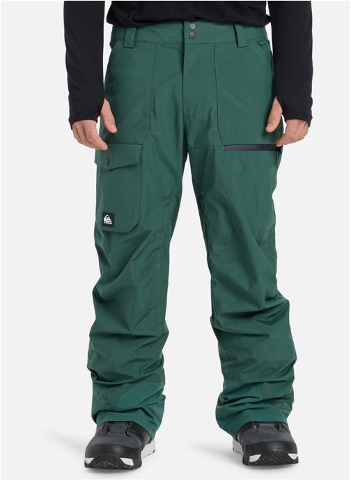 Quiksilver Pantalons droits Utility homme vert