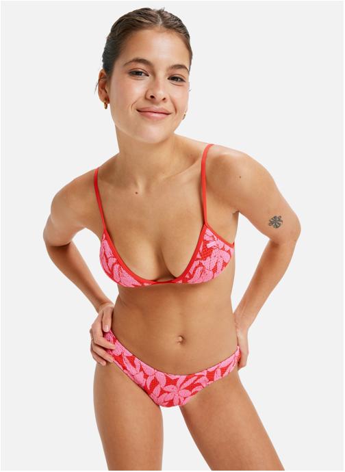 Roxy Bas de maillot culotte Khloe Cheeky femme rouge
