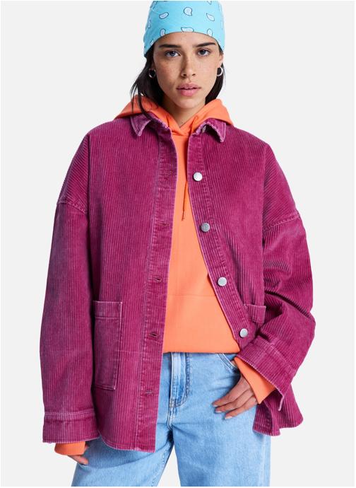 Roxy Blousons Kick Back Washed Cord femme rose