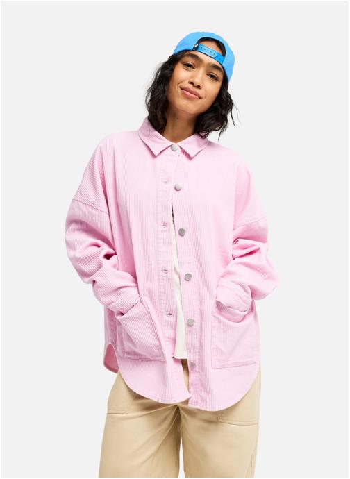 Roxy Blousons Kick Back Washed Cord femme rose