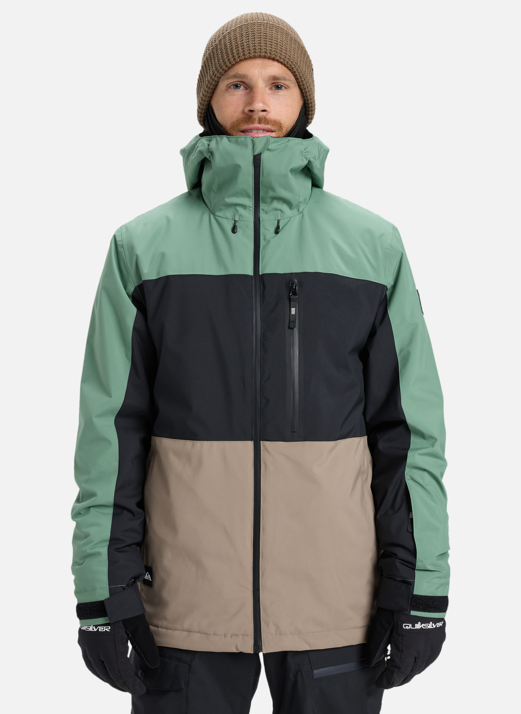 Blousons Sycamore Block 20K homme vert Quiksilver Blousons Sycamore Block 20K homme vert Vert