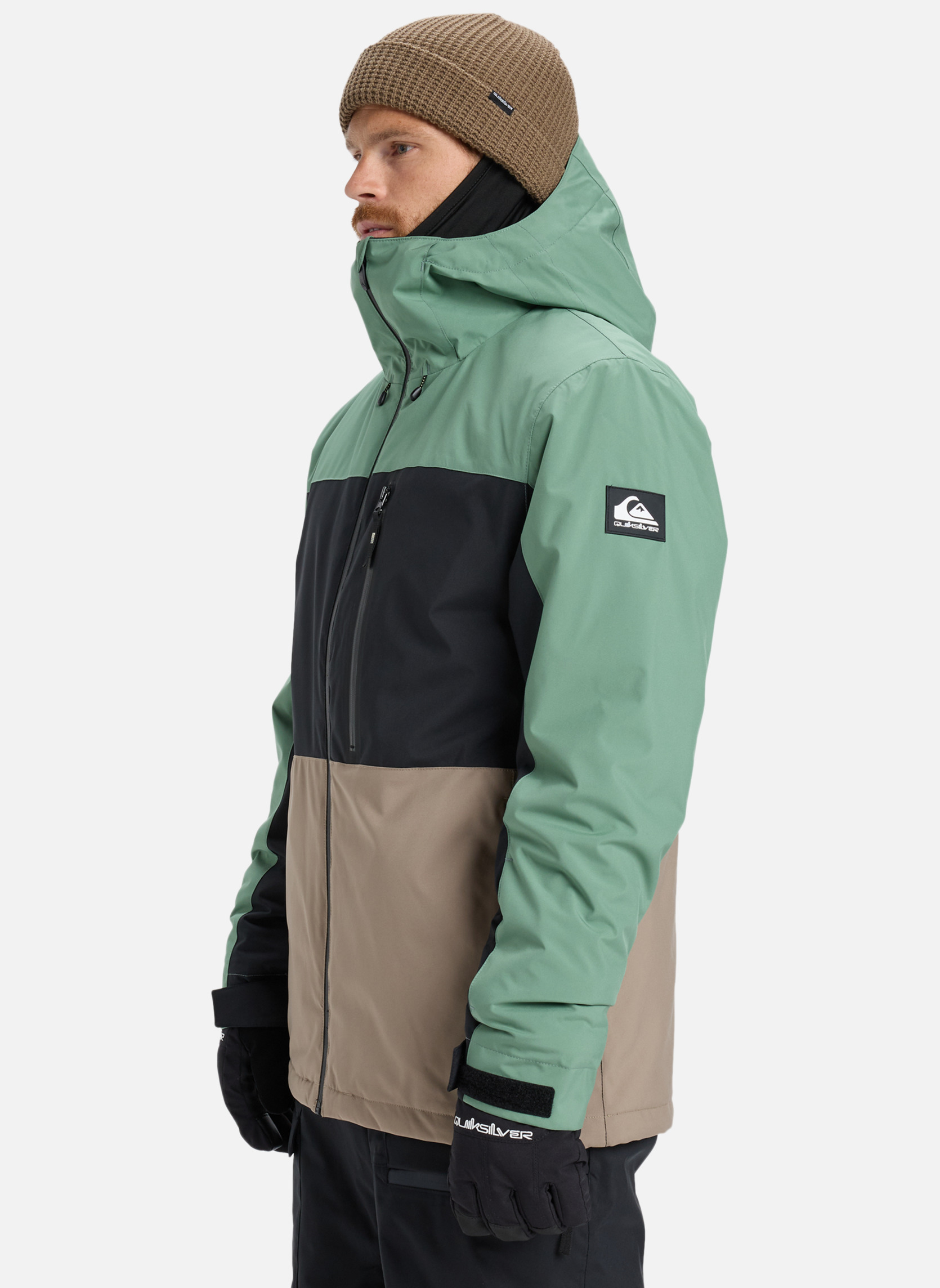 Blousons Sycamore Block 20K homme vert Quiksilver Blousons Sycamore Block 20K homme vert Vert