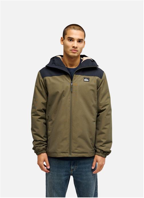 Quiksilver Blousons Overcast 3K Warm homme vert
