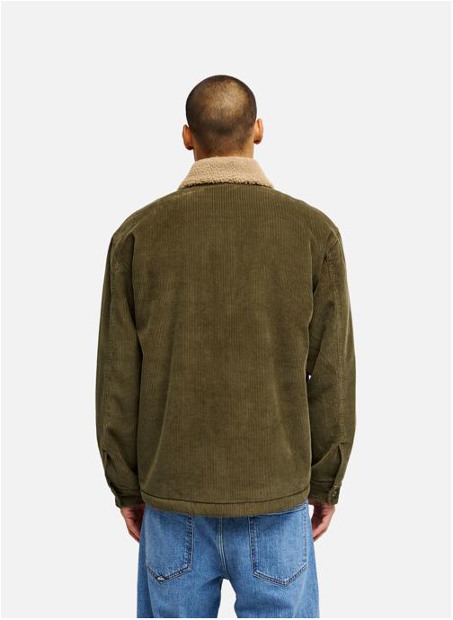 Quiksilver Blousons Dna Sherpa Harrington homme vert