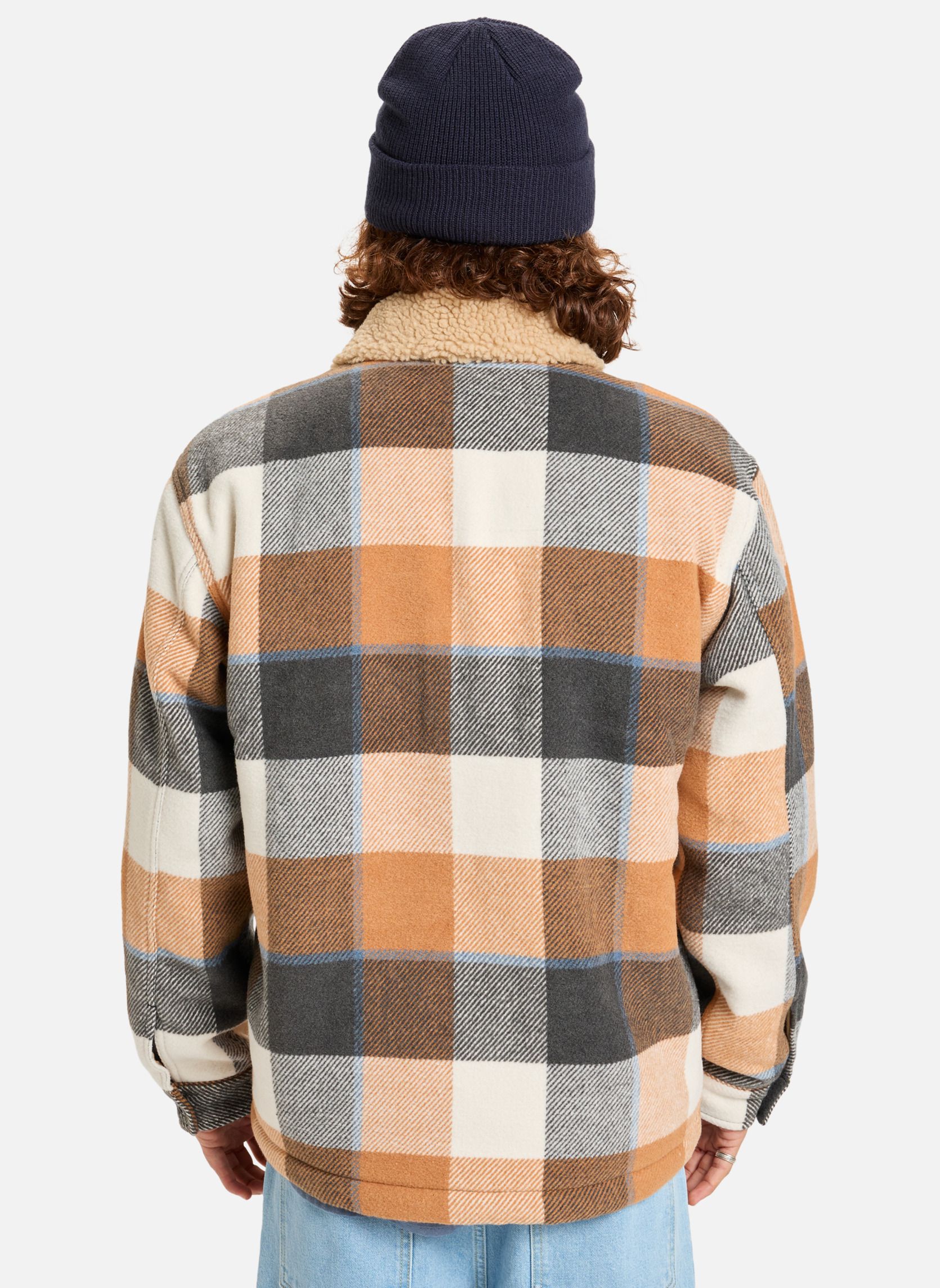 Blousons Dna Sherpa Harrington homme marron Quiksilver Blousons Dna Sherpa Harrington homme marron Marron