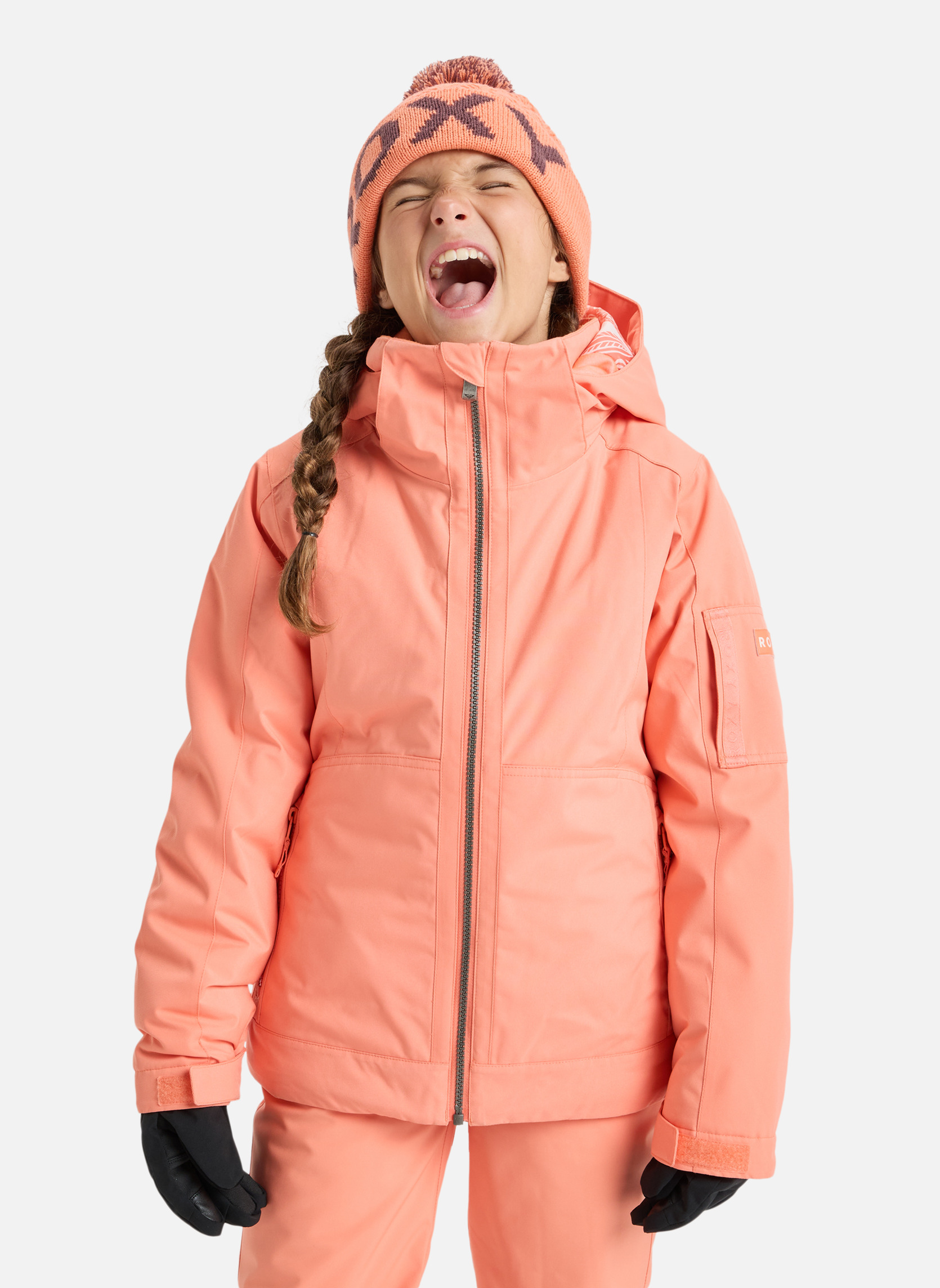 Blousons Meade fille orange Roxy Blousons Meade fille orange Orange