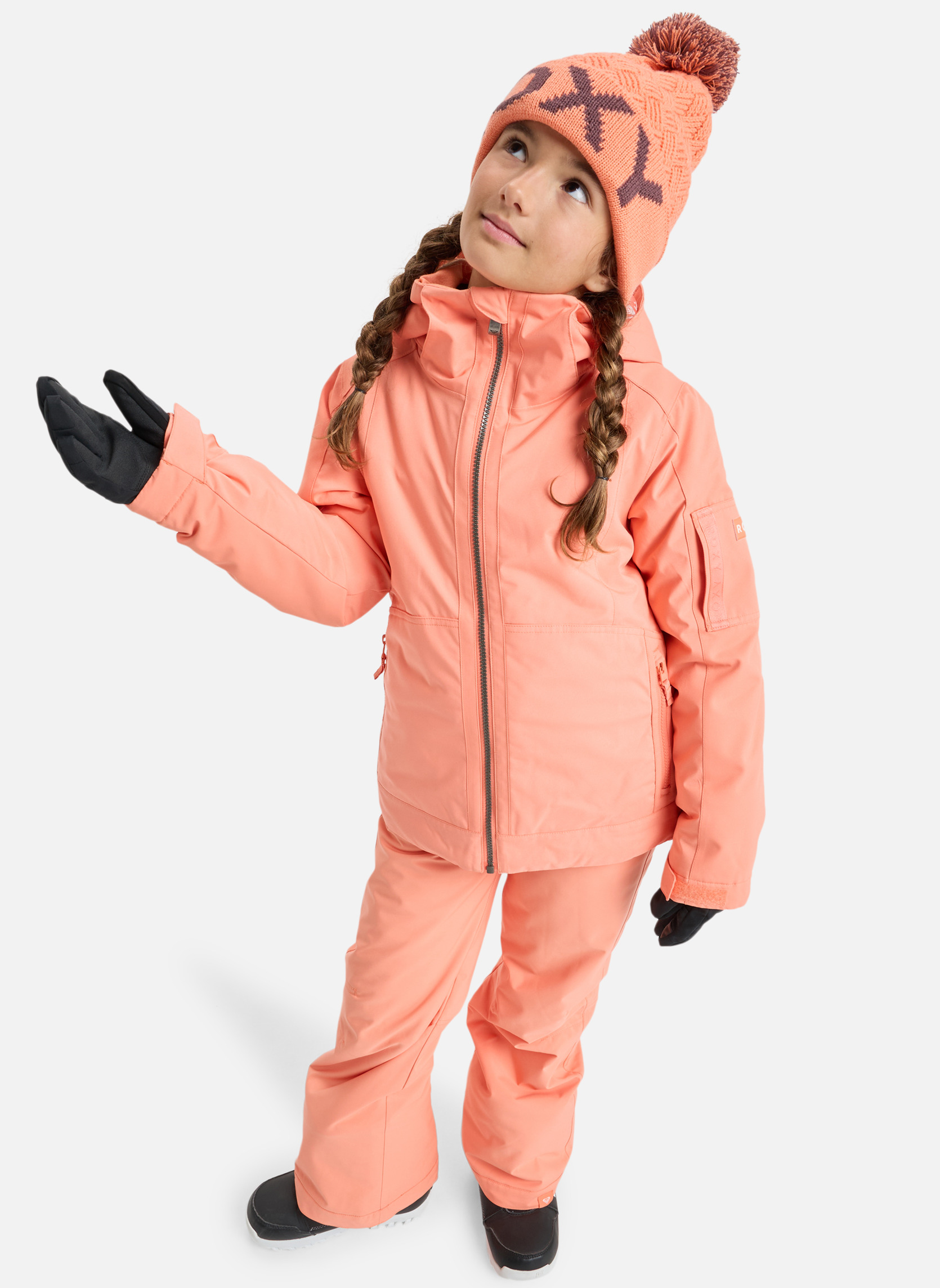 Blousons Meade fille orange Roxy Blousons Meade fille orange Orange