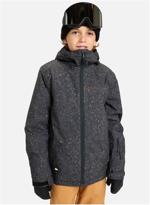 Quiksilver Blousons Mission Printed garçon noir