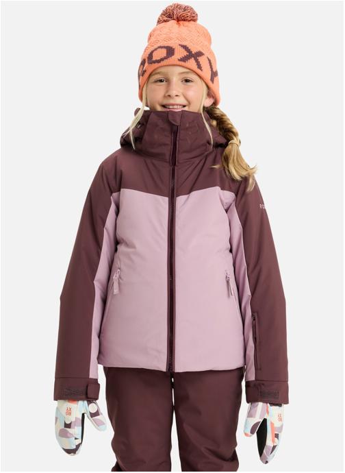 Roxy Blousons Free Jet Block fille rose