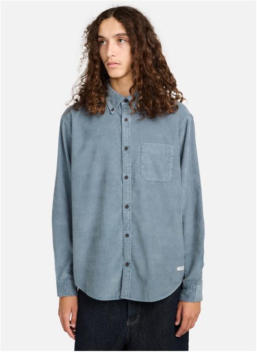 Element Chemises Button Down Regular Corduroy homme bleu