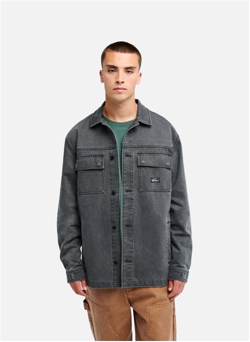 Quiksilver Chemises Chemise manches longues MOHAB WASHED TWILL homme noir