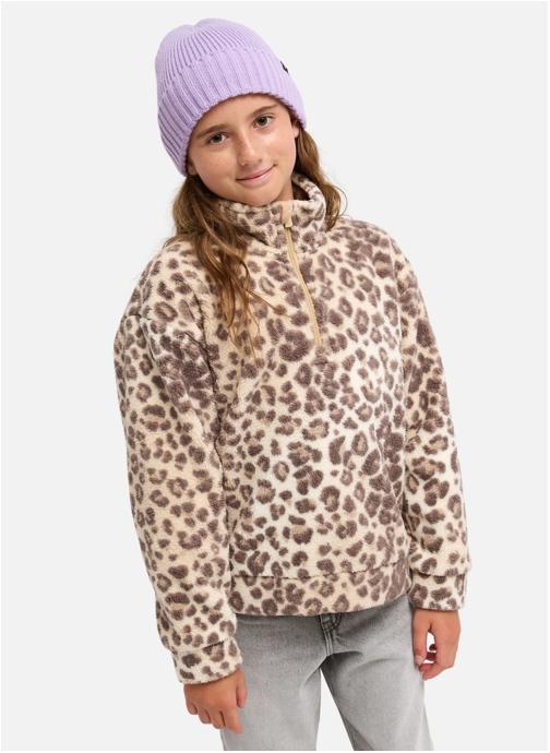 Roxy Vestes polaires Polaire à demi-zip CALLING ALL MYS. fille beige