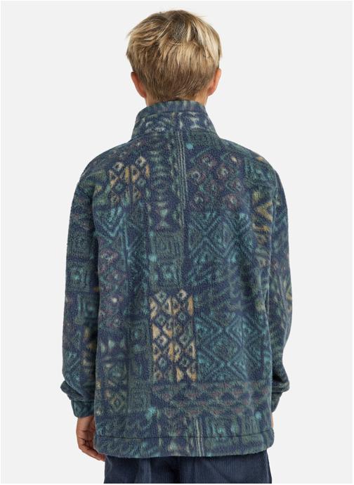 Billabong Vestes polaires Boundary Mock garçon bleu
