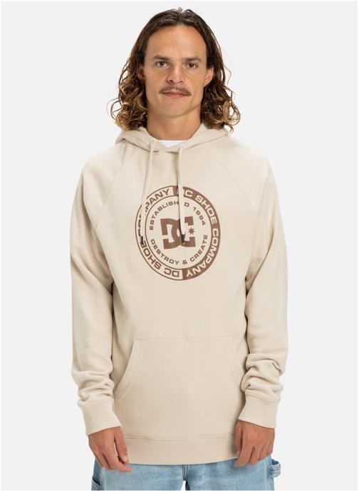 DC Shoes Sweats à capuche DC Corpo Raglan homme beige
