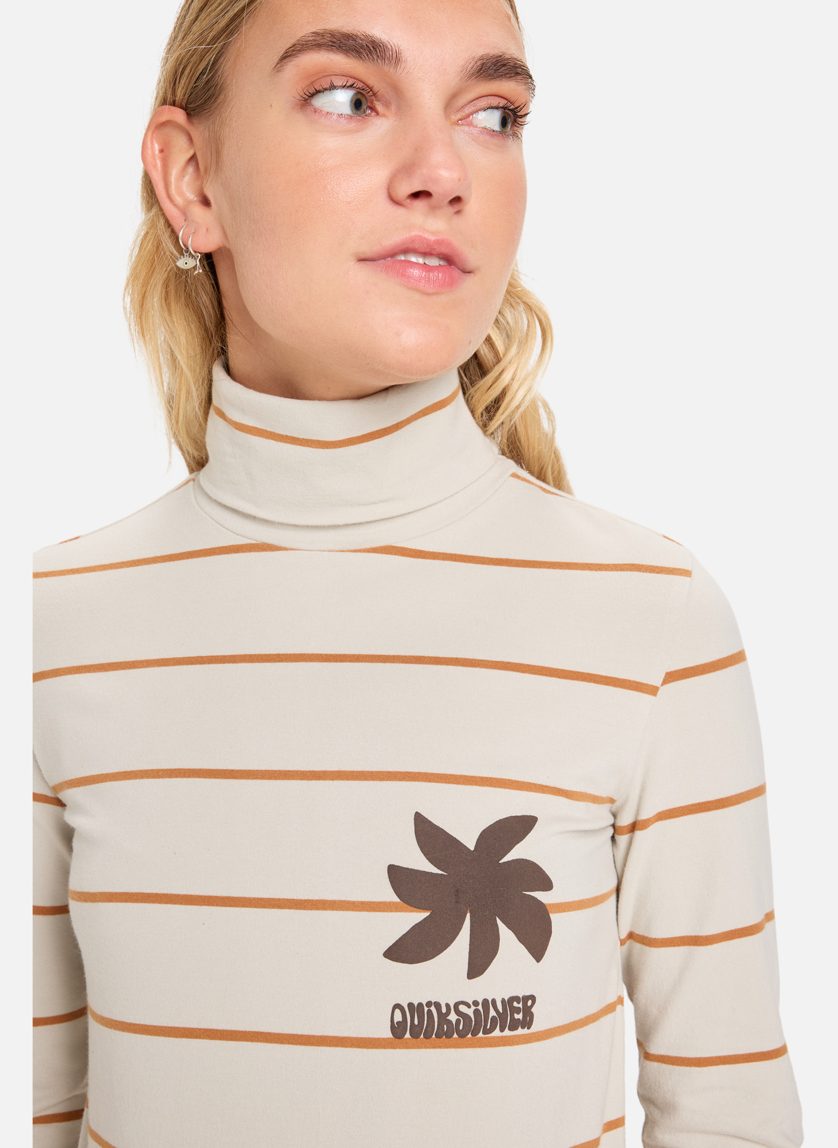 Tee-shirts Saujana femme beige Quiksilver Tee-shirts Saujana femme beige Beige