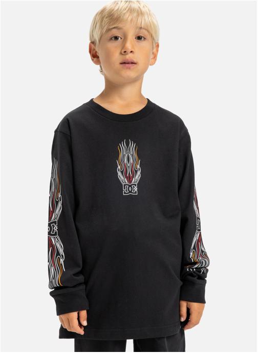 DC Shoes Tee-shirts Burnt Out garçon noir
