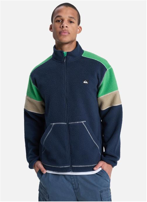 Quiksilver Vestes polaires Clean Coast Block homme bleu