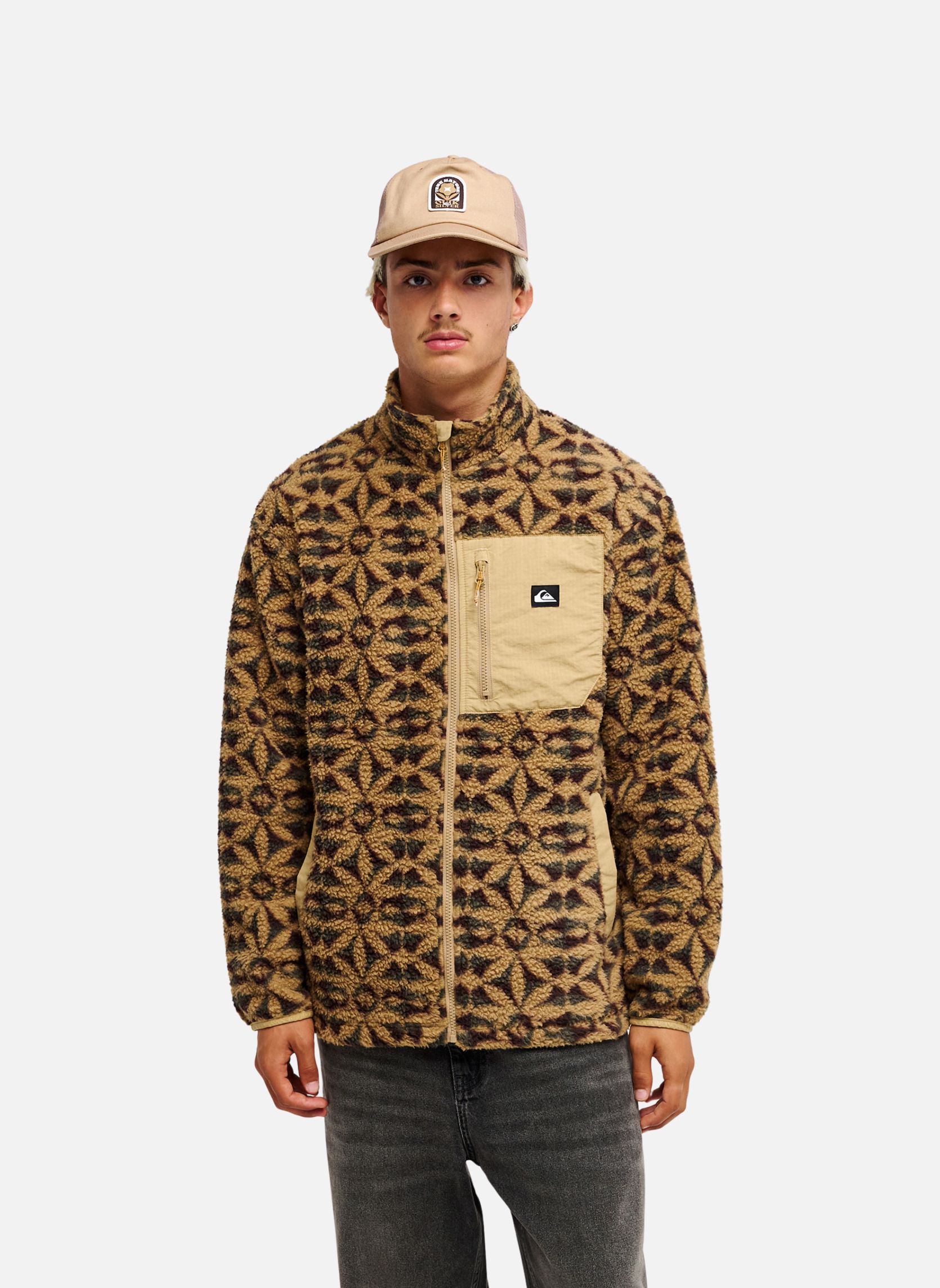 Vestes polaires Clean Coast homme marron Quiksilver Vestes polaires Clean Coast homme marron Marron