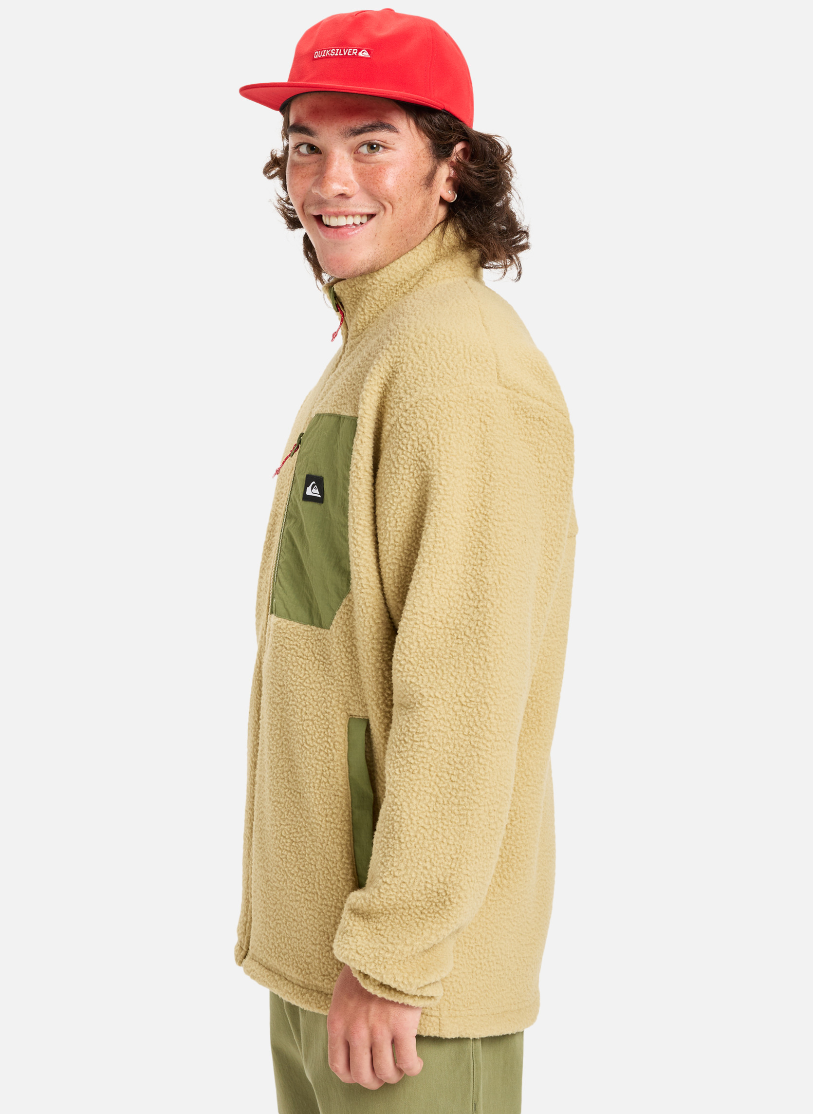Quiksilver Vestes polaires Clean Coast homme beige | Sarenza France