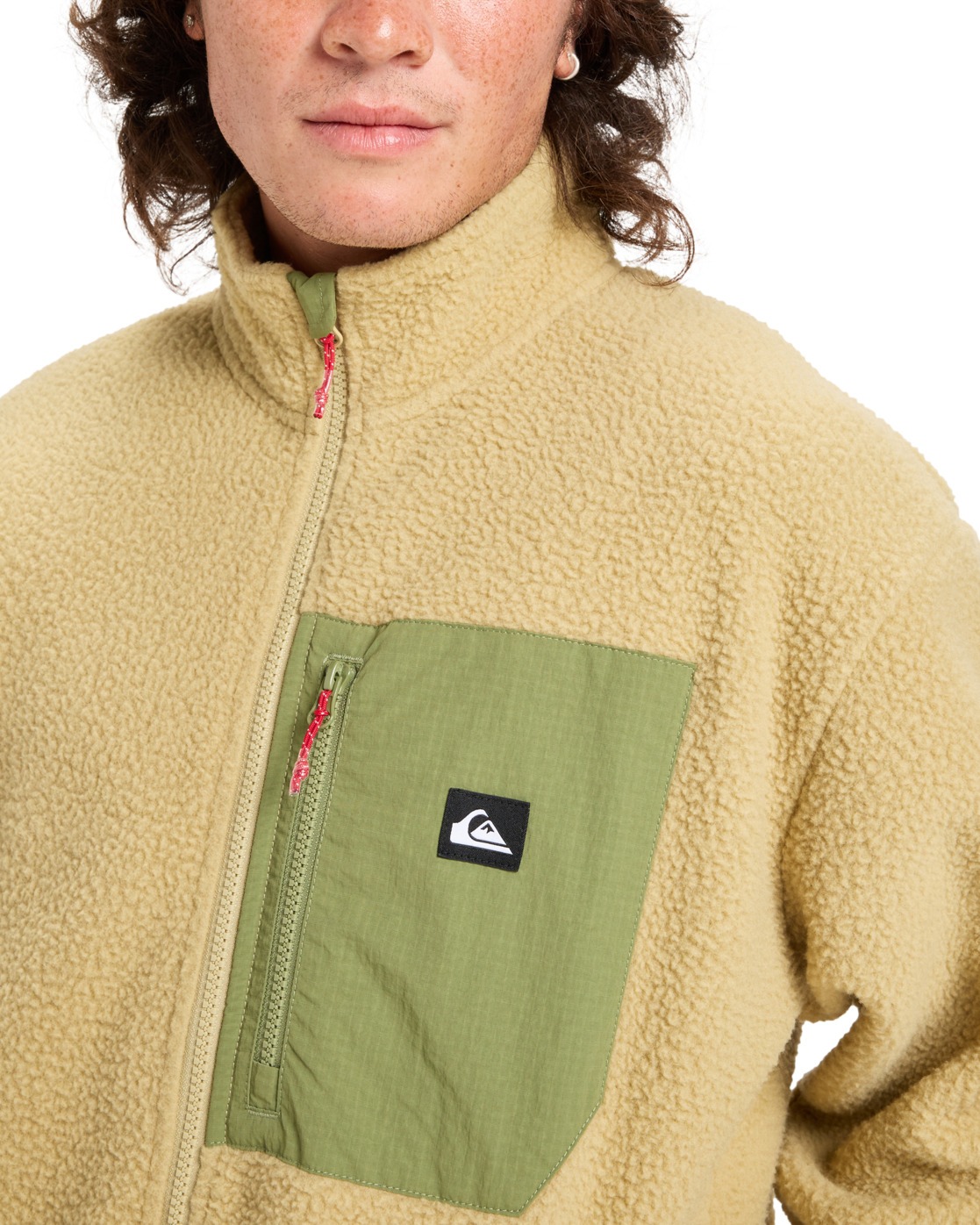 Quiksilver Vestes polaires Clean Coast homme beige | Sarenza France
