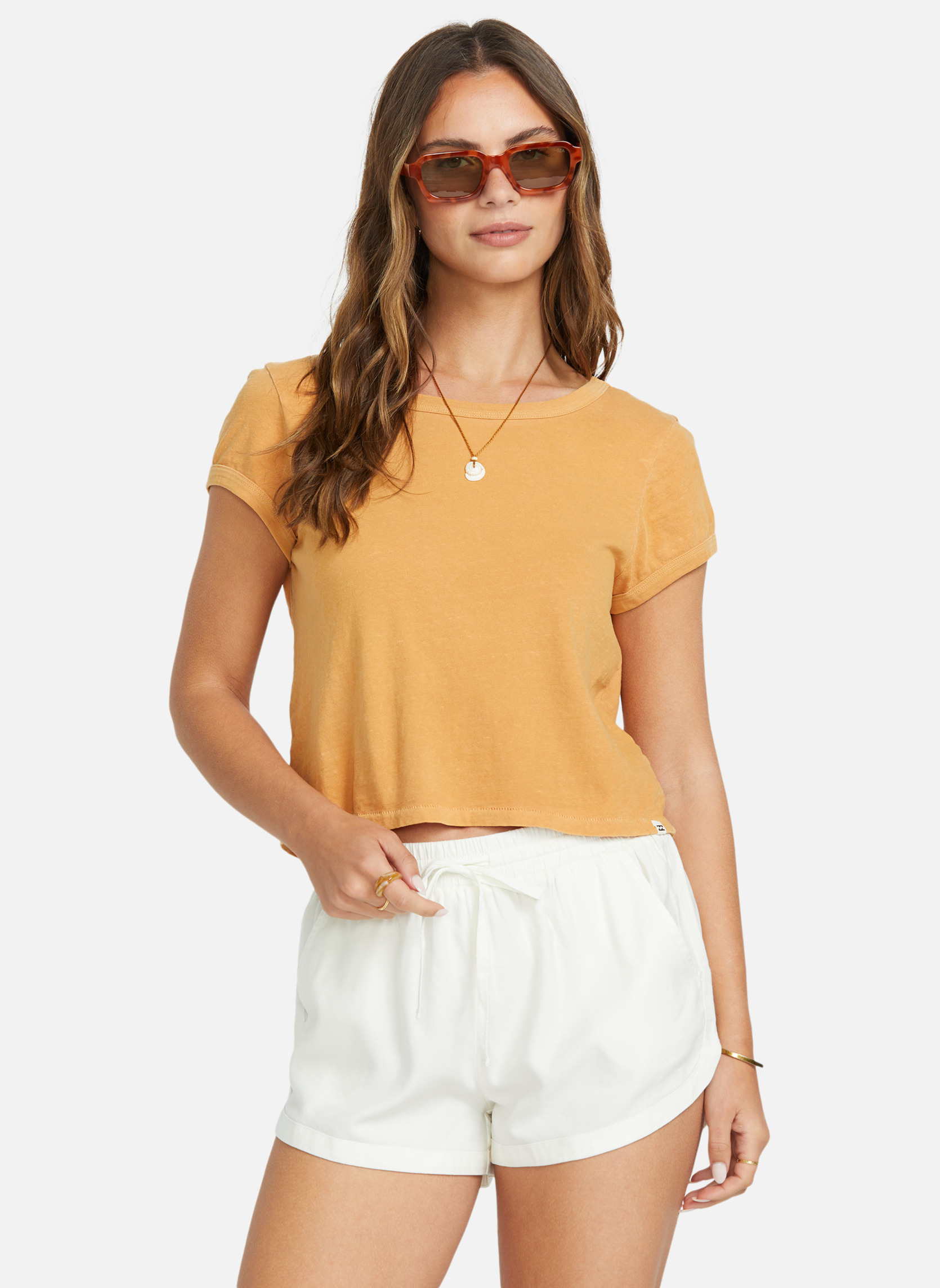 Shorts Road Trippin femme blanc Billabong Shorts Road Trippin femme blanc Blanc