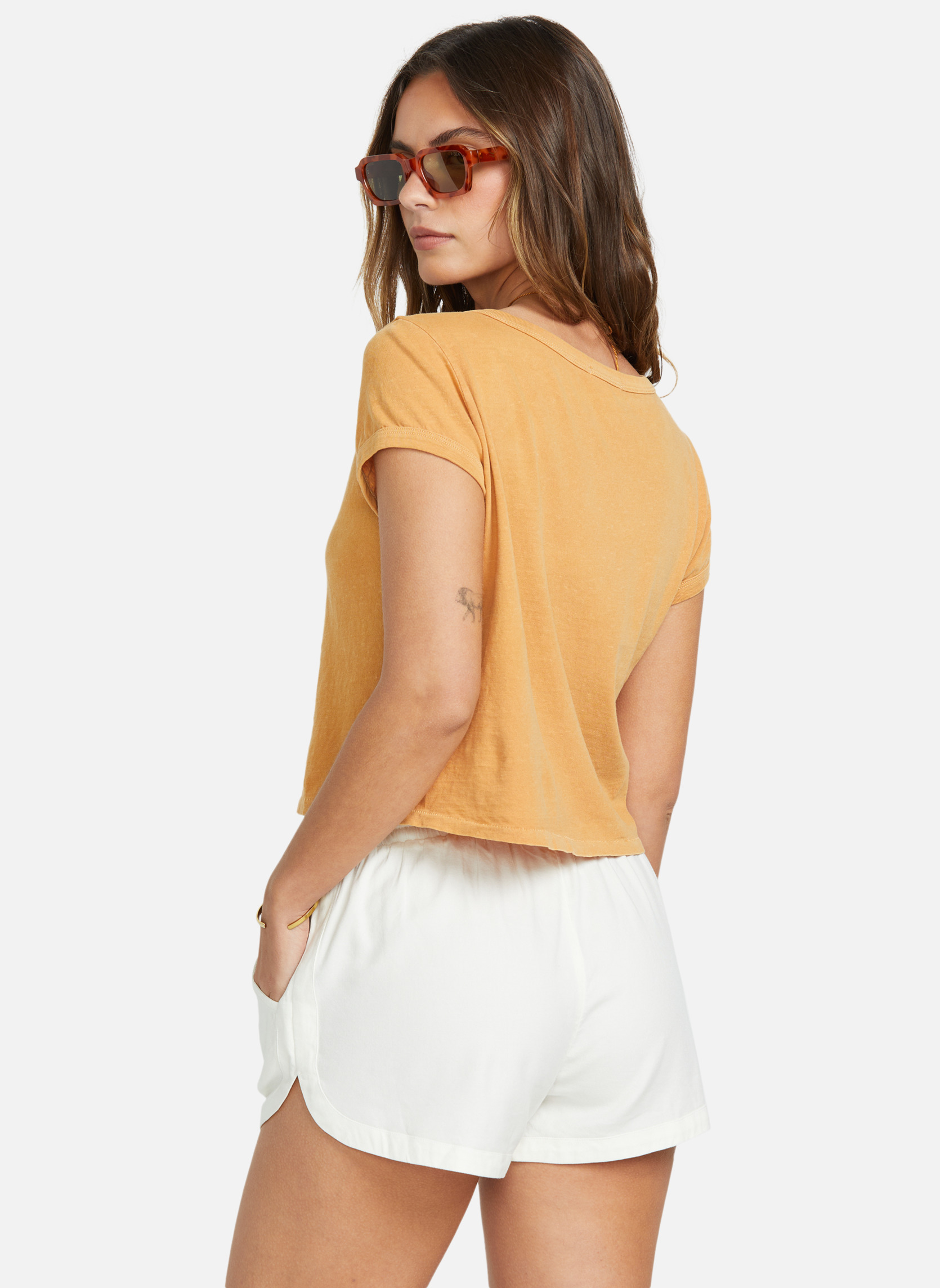 Shorts Road Trippin femme blanc Billabong Shorts Road Trippin femme blanc Blanc