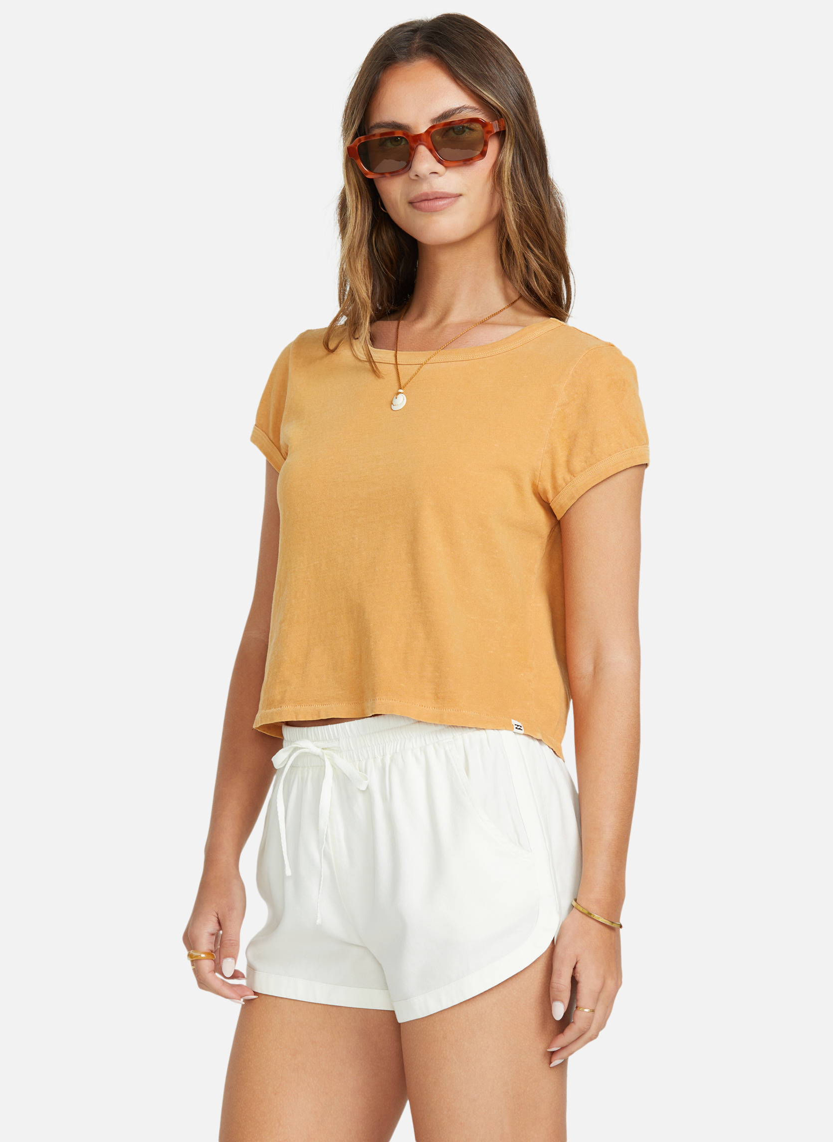 Shorts Road Trippin femme blanc Billabong Shorts Road Trippin femme blanc Blanc