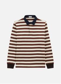 Polos Lens homme marron Serge Blanco Polos Lens homme marron Marron