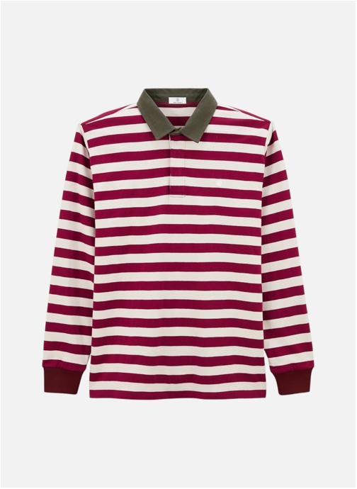 Serge Blanco Polos Lens homme bordeaux