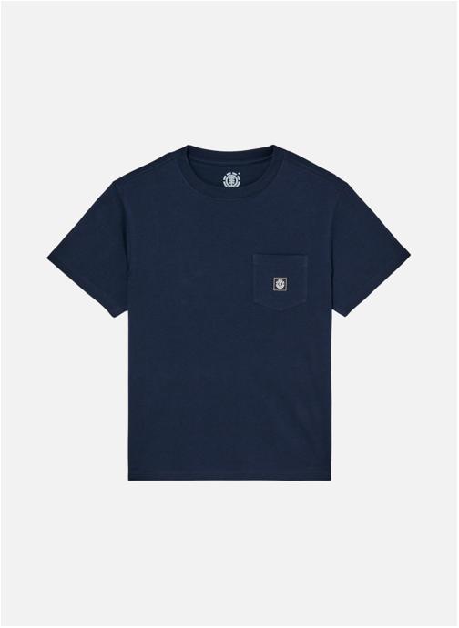 Element Tee-shirts Icon Label Pocket Y garçon bleu