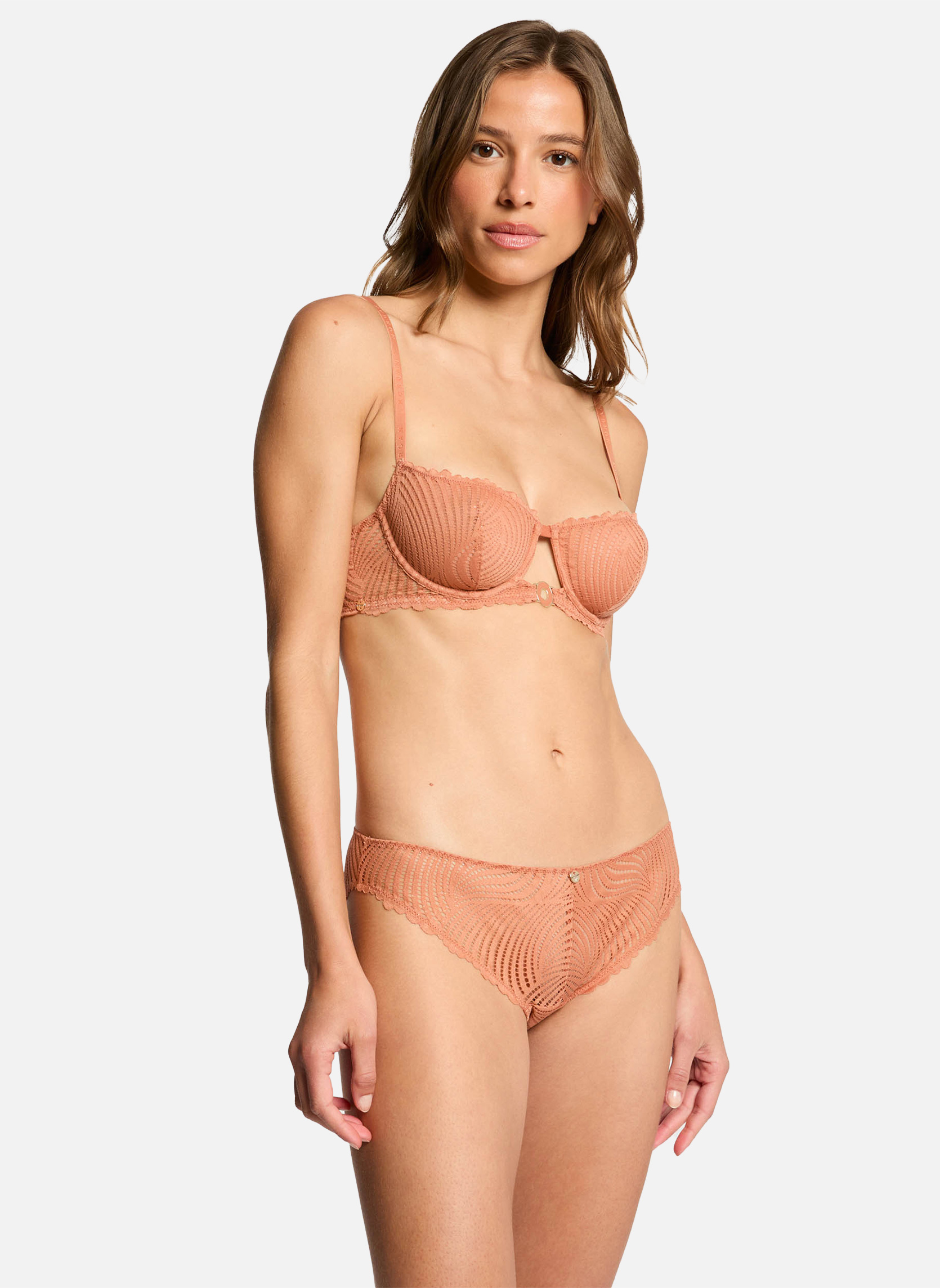 Culottes Slip caramel Garance femme orange Morgan Culottes Slip caramel Garance femme orange Orange