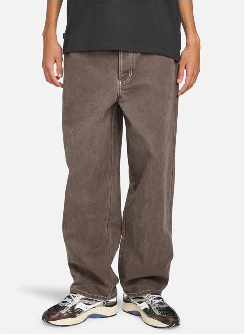 Element Pantalons droits Big 5 Canvas homme marron