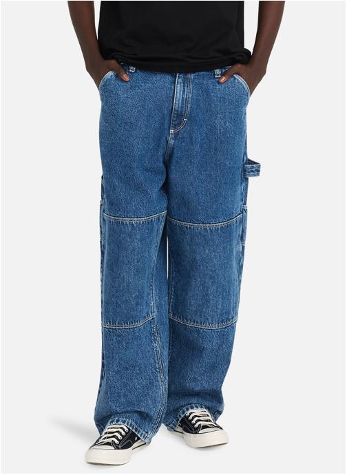Element Pantalons droits Big Carpenter Denim homme bleu