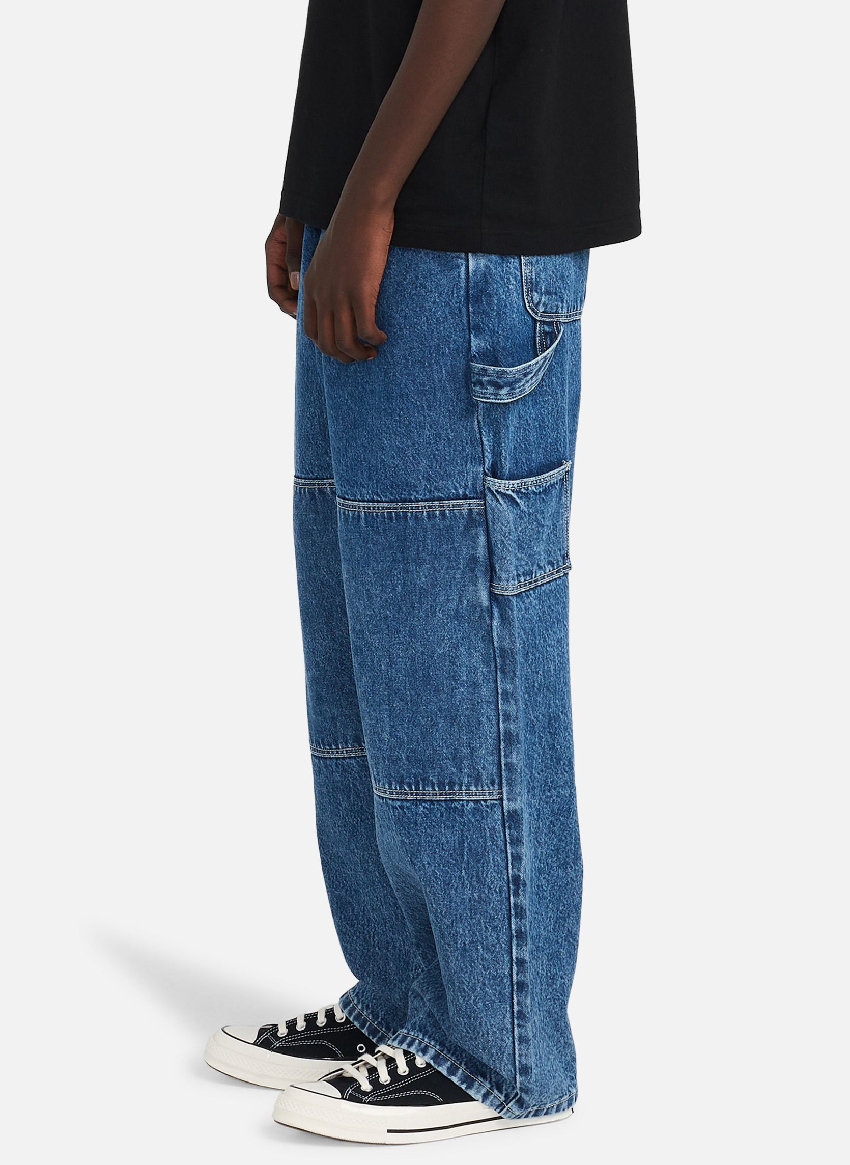 Pantalons droits Big Carpenter Denim homme bleu Element Pantalons droits Big Carpenter Denim homme bleu Bleu