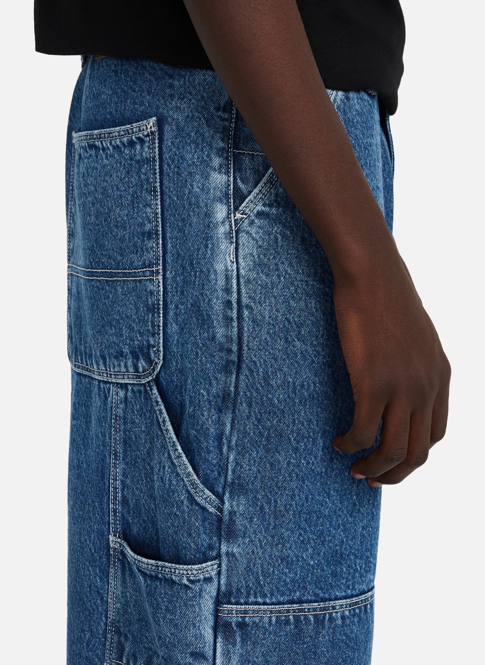 Pantalons droits Big Carpenter Denim homme bleu Element Pantalons droits Big Carpenter Denim homme bleu Bleu