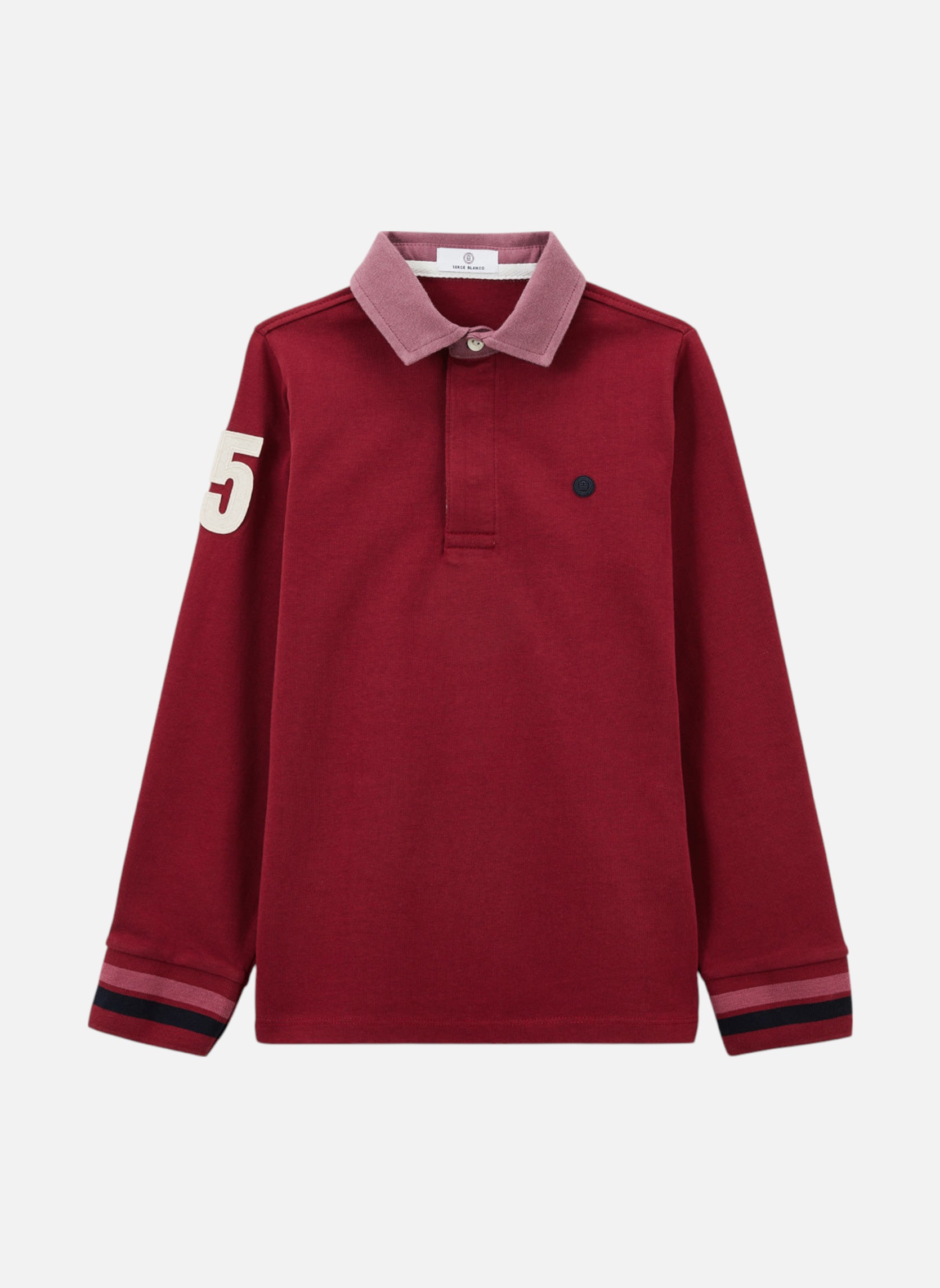 Polos Look garçon bordeaux Serge Blanco Polos Look garçon bordeaux Bordeaux