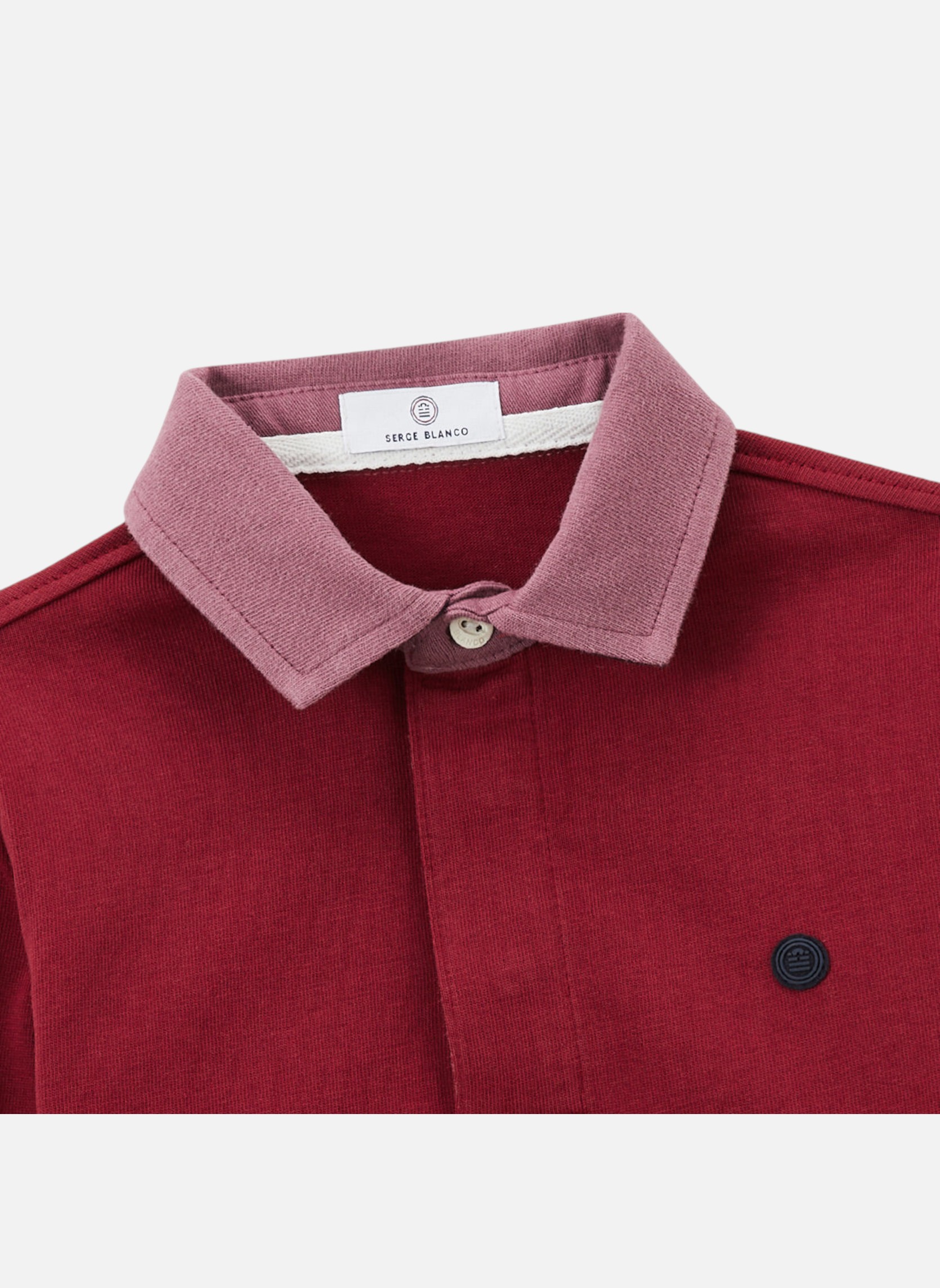 Polos Look garçon bordeaux Serge Blanco Polos Look garçon bordeaux Bordeaux