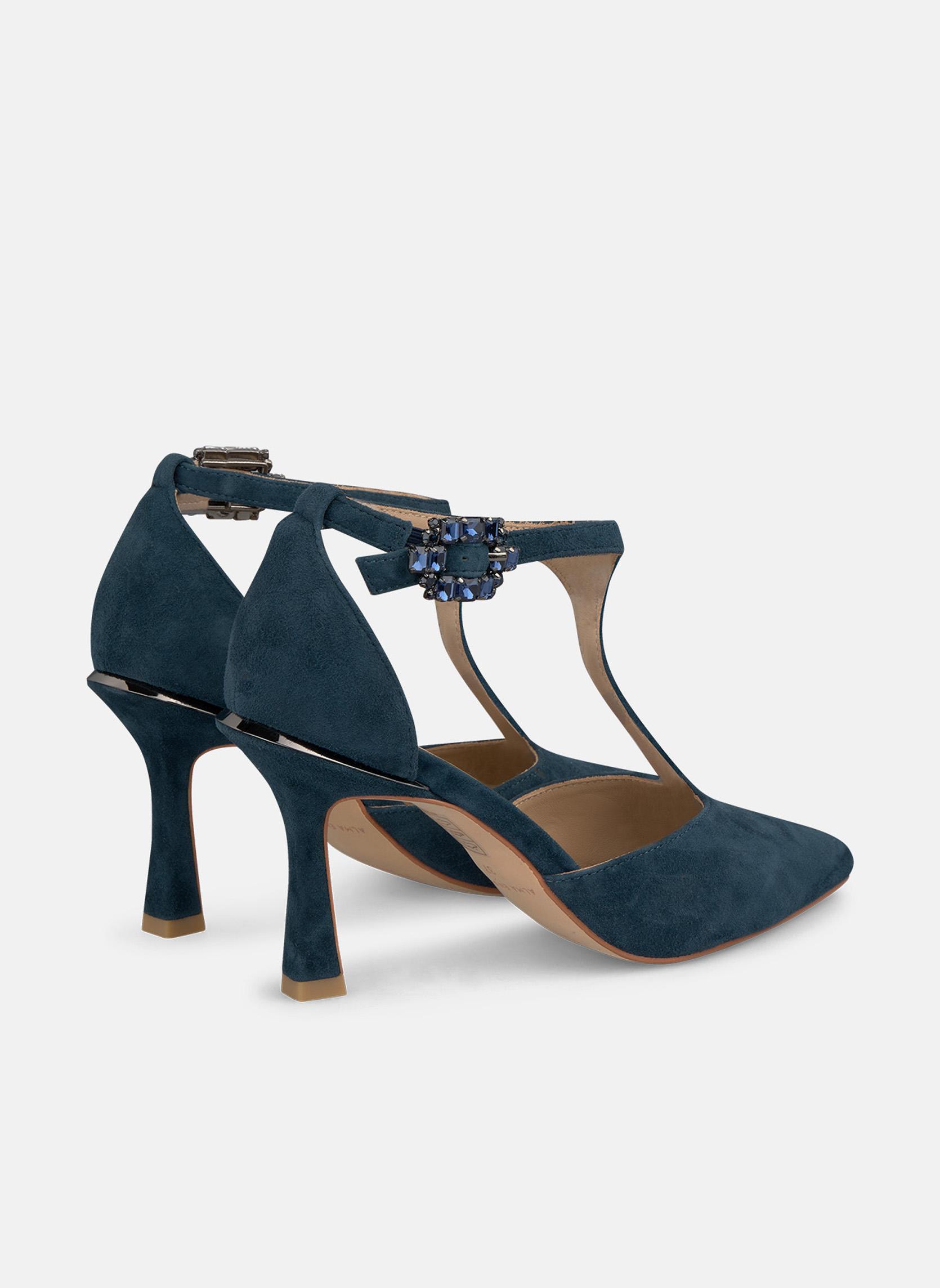 Escarpins femme bleu en ligne sur la boutique